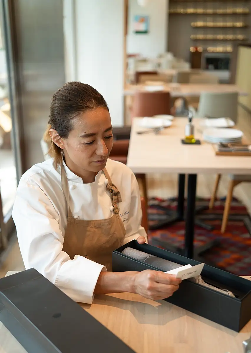 モルソー秋元さくらシェフと海底熟成ワインSUBRINA